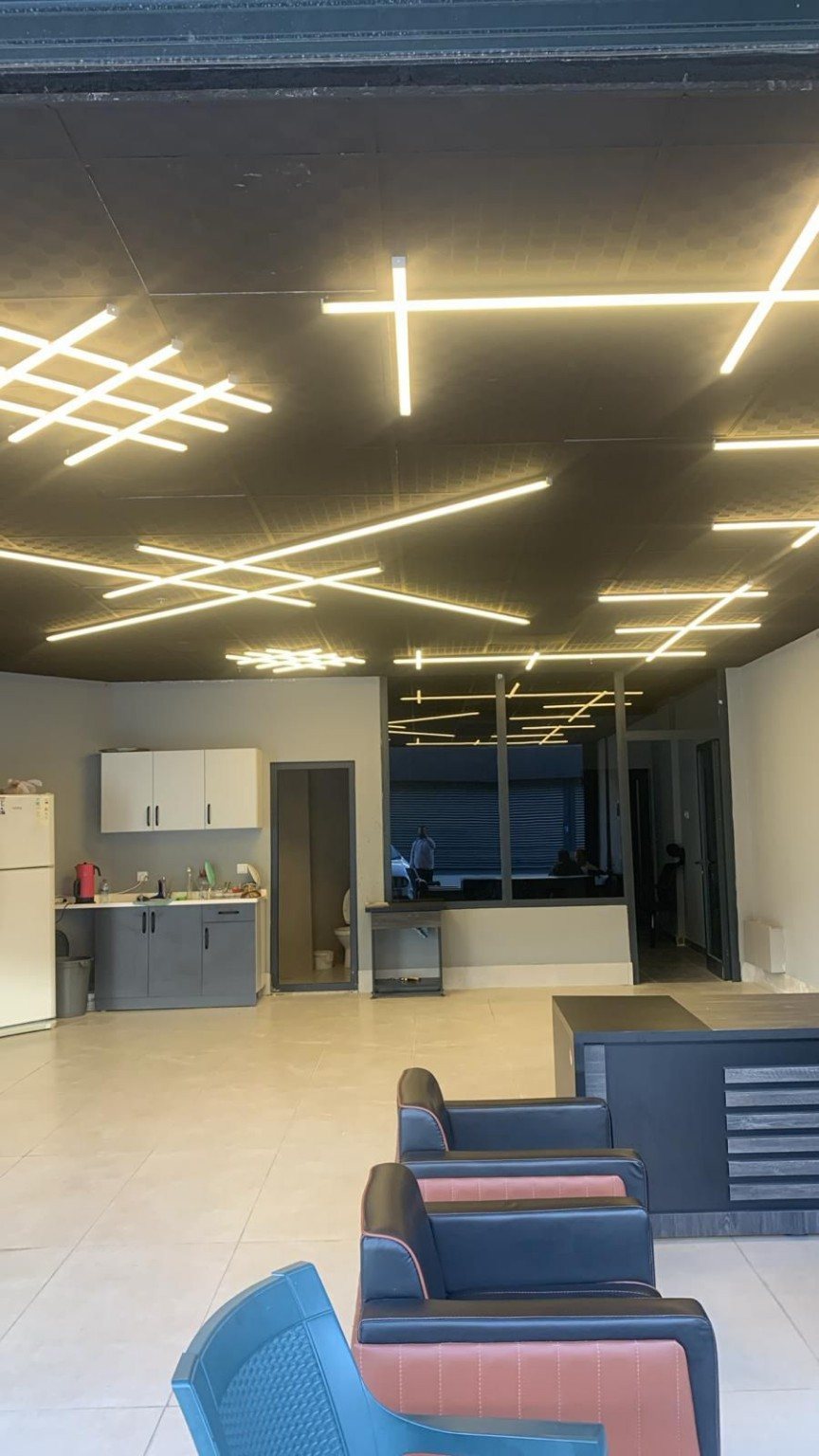 Gaziantep lineer LED tavan uygulaması